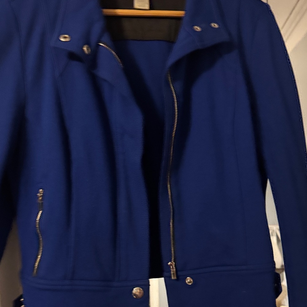 Cache Royal Blue Bomber Jacket